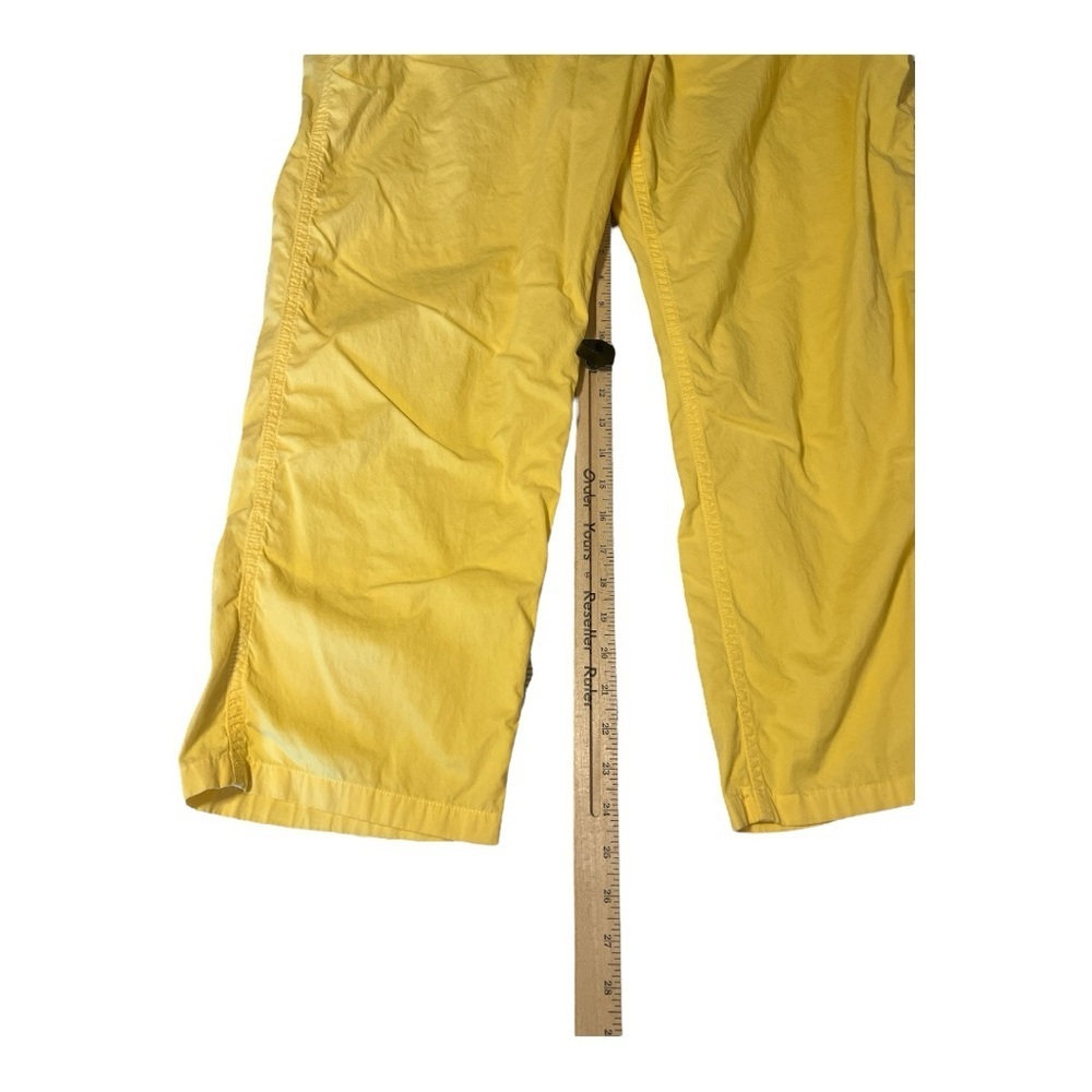 Lauren Ralph Lauren Butter Yellow Cropped Straight Leg‎ Pants Size 22W OP1 - Picture 4 of 5